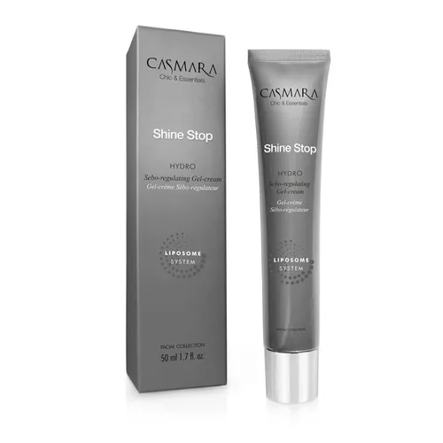 Shine stop hydro sebo-regulating gel-cream - reglează excesul de sebum, curăță eficient coșurile și imperfecțiunile, reduce porii și controlează luciul pielii