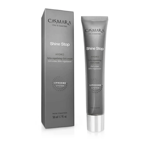Shine stop hydro sebo-regulating gel-cream - reglează excesul de sebum, curăță eficient coșurile și imperfecțiunile, reduce porii și controlează luciul pielii